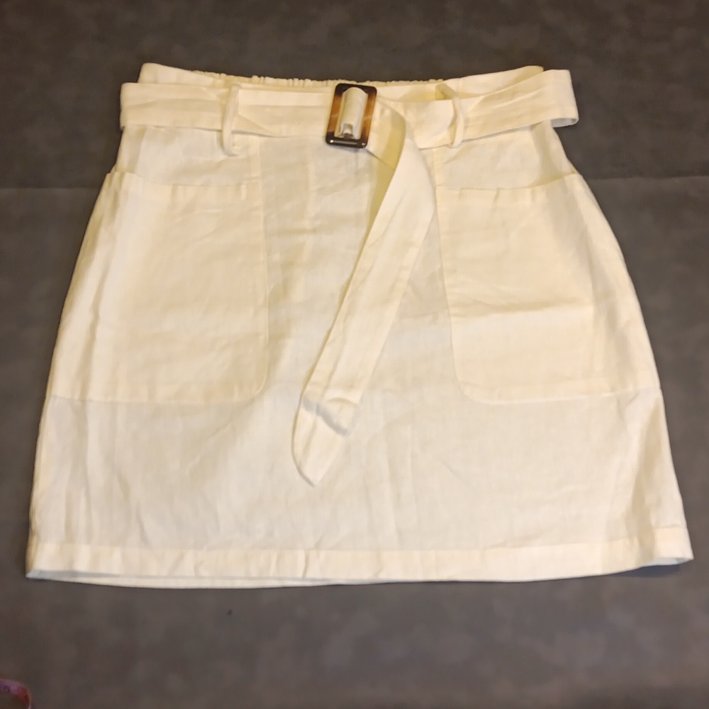 NEW! Jones New York Light Cream A-line Skirt